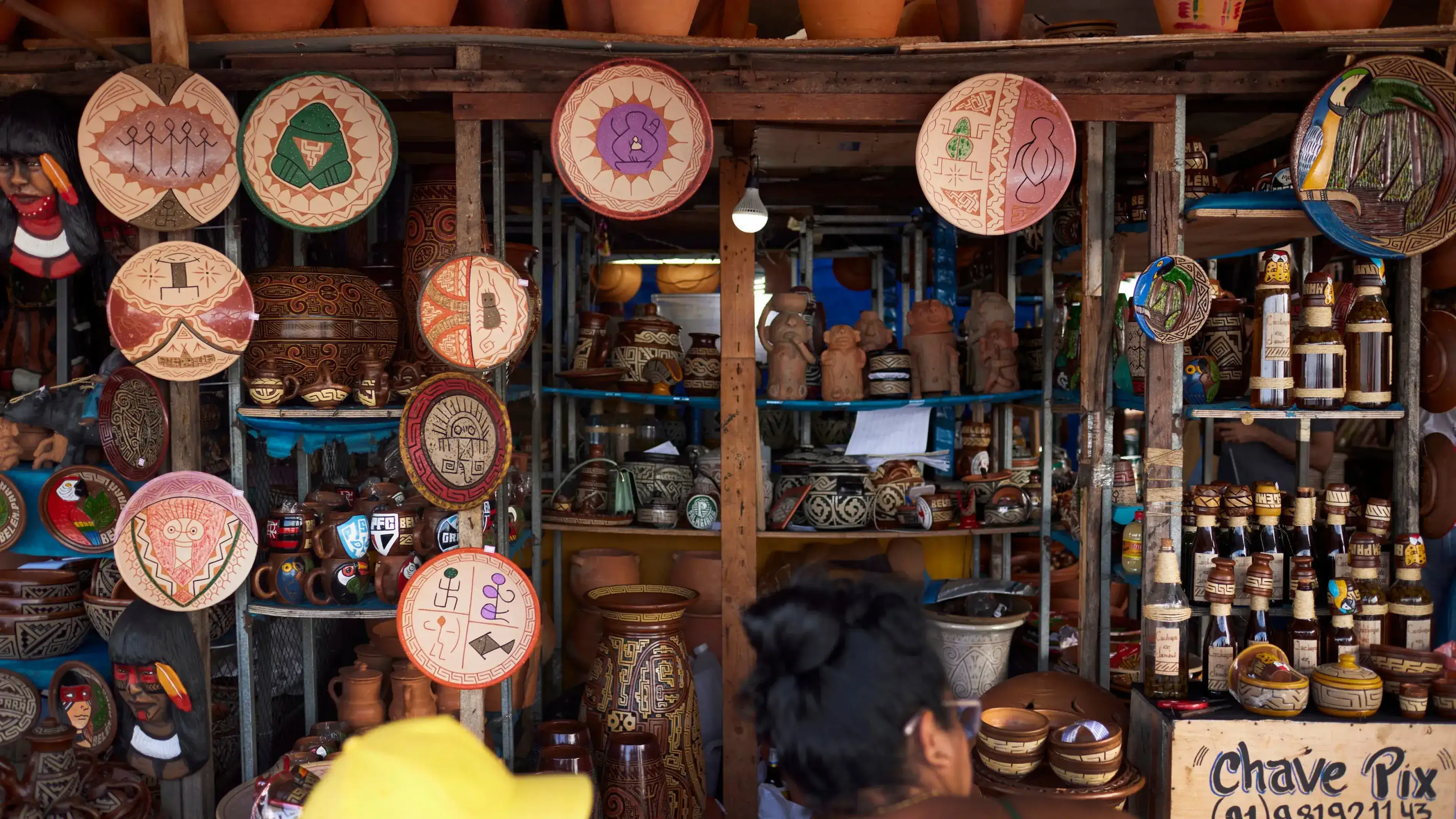 Memories from Brazil: Crafts market.