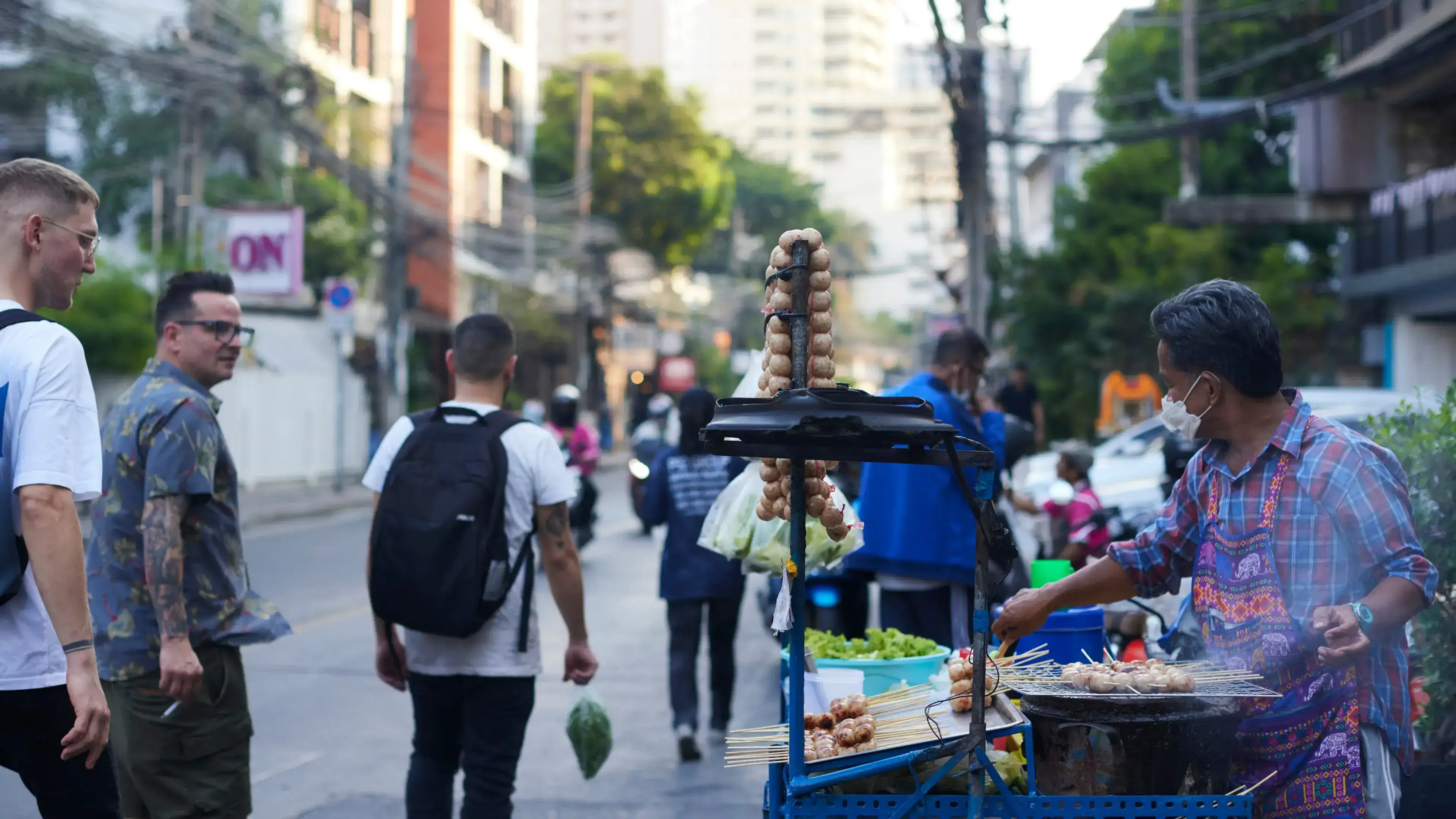 Ocean's Asian food journey: Markets in Bangkok