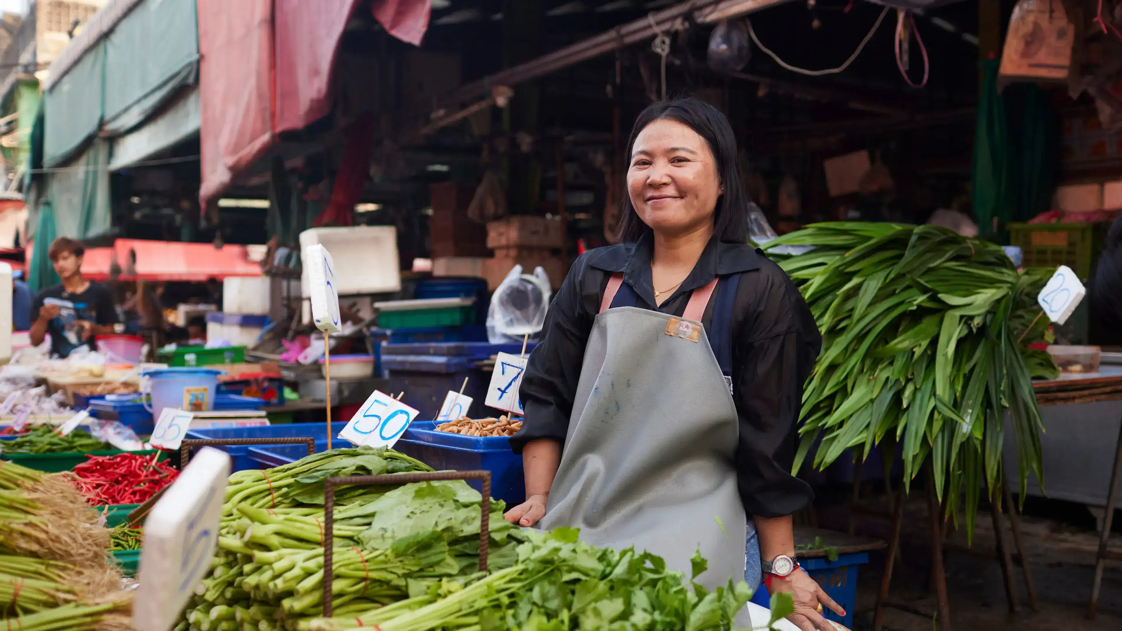 Ocean's Asian food journey: Bangkok market