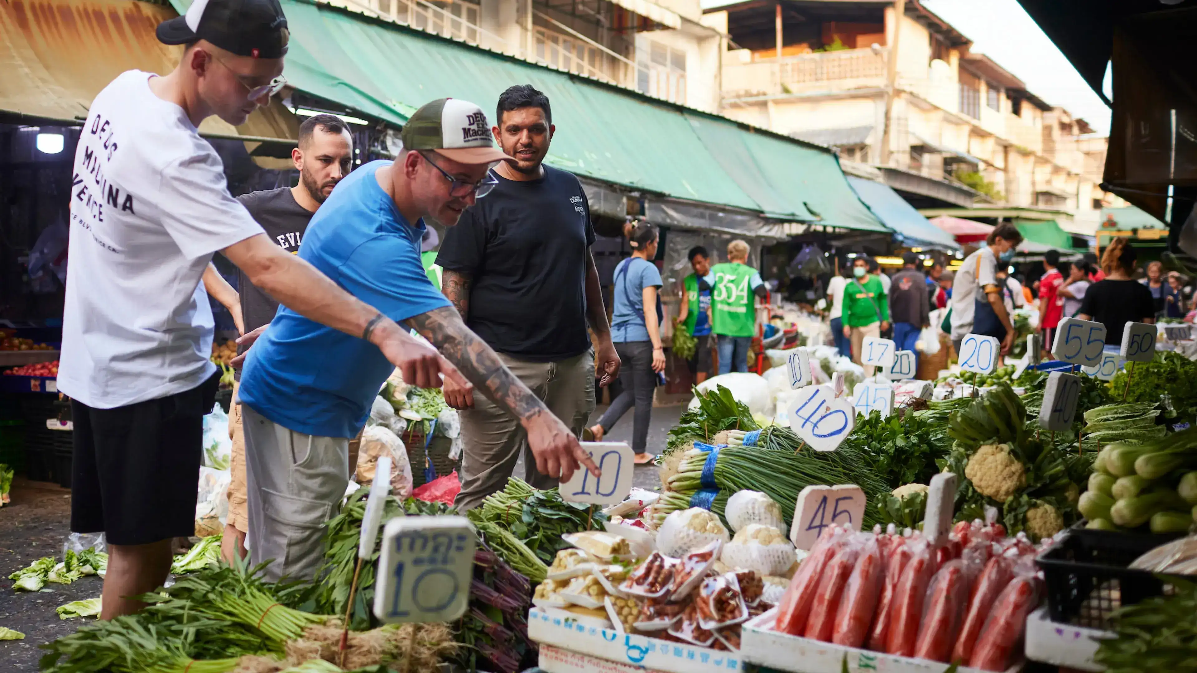 Ocean's Asian food journey: Markets in Bangkok